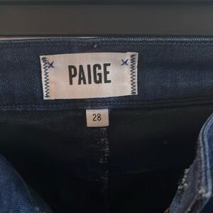 Paige Skinny Soft Blue Denim